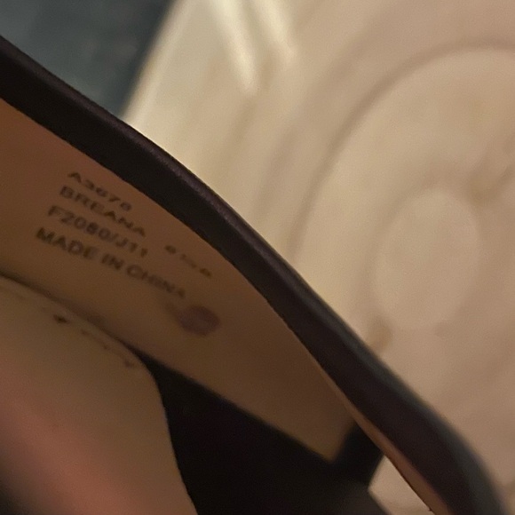 Coach Breana black peep toe 5 inch heels Size 8.5 - Picture 10 of 10